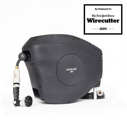 Classic 82ft Hi-Flow Retractable Hose Reel | Charcoal