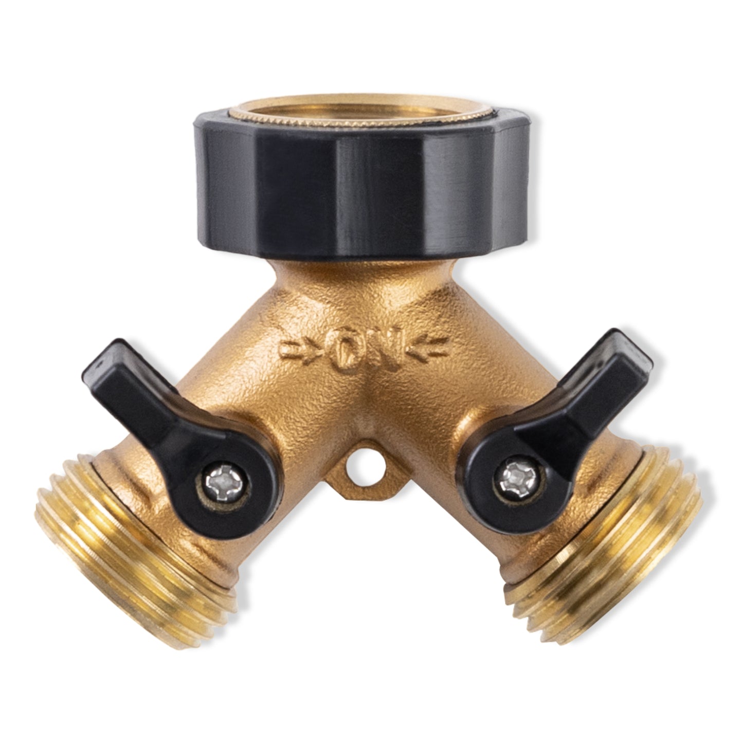 2-Way Brass Faucet Adapter