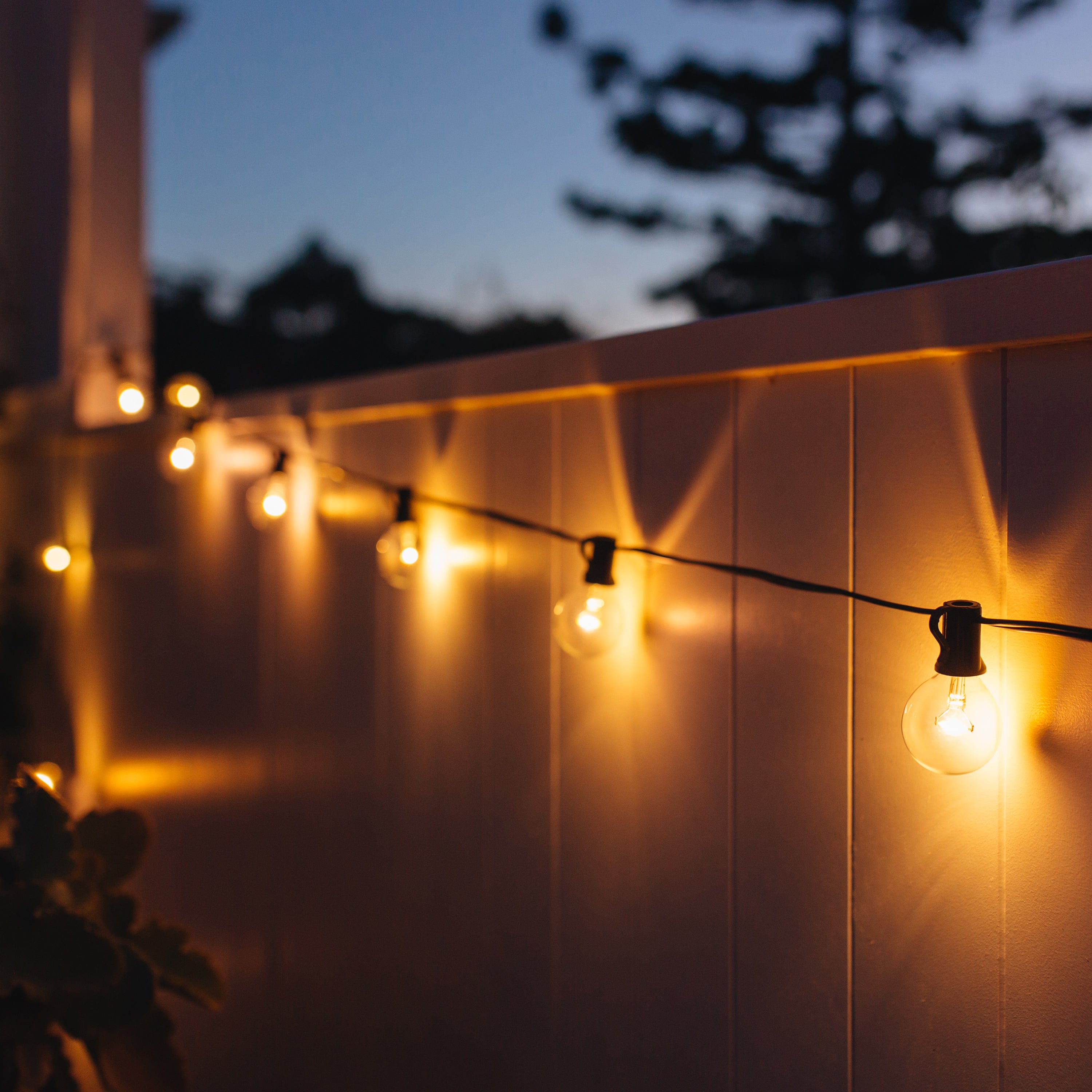 Warm white deals outdoor lights