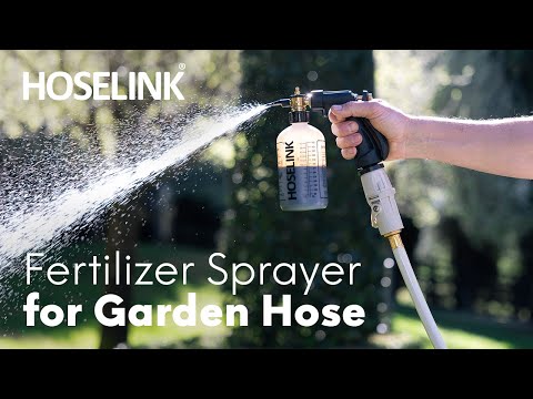 Youtube video for fertilizer sprayer for garden hose